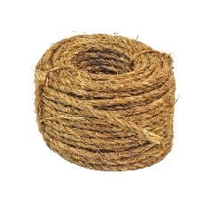 3/8" x 100' 3-Strand Manila Rope Coilette