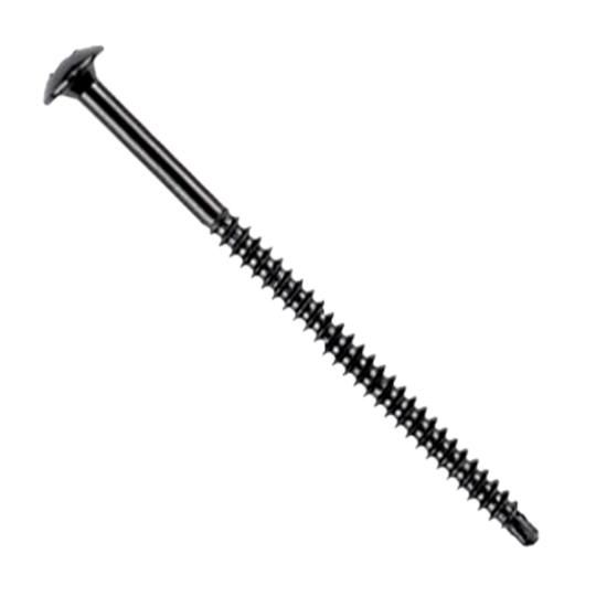 5" Perlok Standard #12 Phillips Head Insulation Screw - Box of 1,000