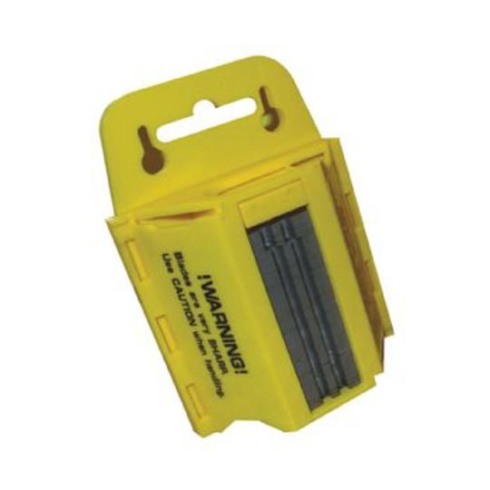 Utility Blade with hole Dispenser Box with 100 Utility Blades with Holes