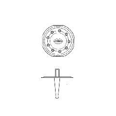 Twin Loc-Nail 1.8" 500 Per Box