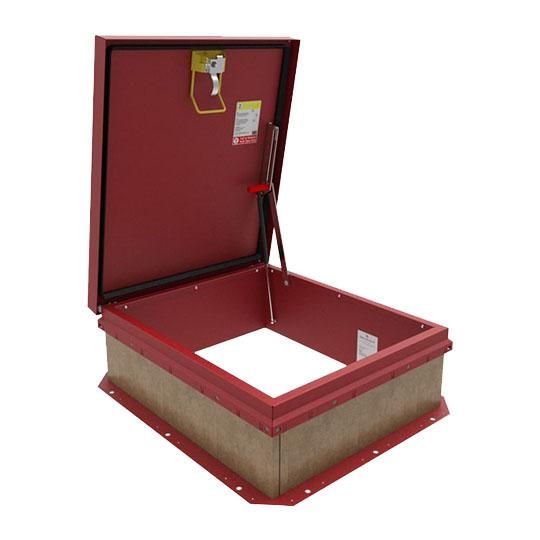 36" x 36" Galvanneal Steel Personnel II&trade; Roof Hatch