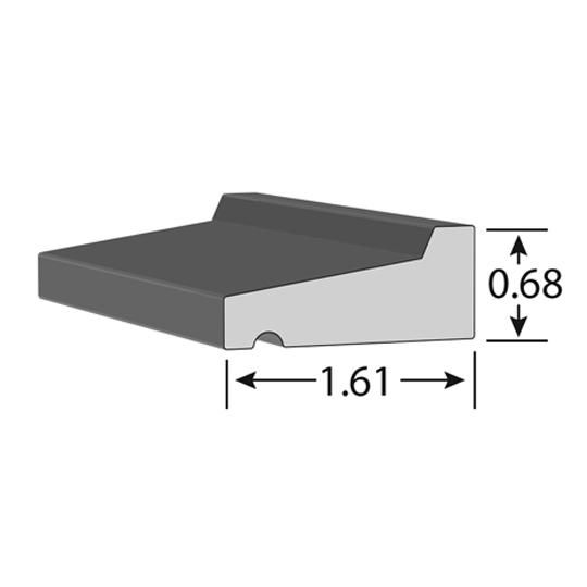 11/16" x 1-5/8" x 16' Drip Cap