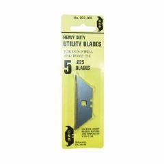 Retail Carded Utility Blades with Holes - Pack of 5