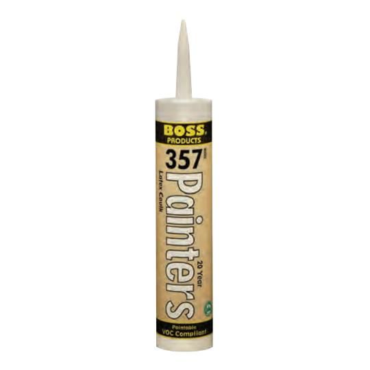 Boss 357 20-Year Acrylic Painter's Caulk - 10.1 Oz. Tube