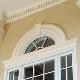 Fypon Molded Millwork 6" x 48" Half-Round Arch Decorative Trim