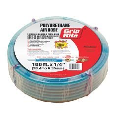 1/4" x 50' Polyurethane Air Hose with Coupler & Plug