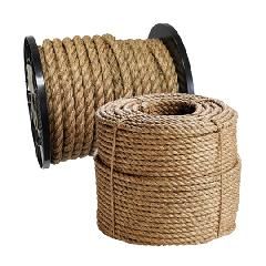 1/2" x 600' 3-Strand Manila Rope Coilette