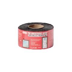 6" x 75' TW Moisture Wrap Self-Adhering Rubberized Asphalt Sheet Membrane - Winter Grade