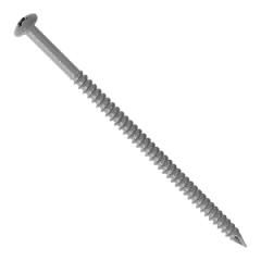 7" Perlok Heavy Duty 14 Phillips Head Insulation Screw - Box of 500