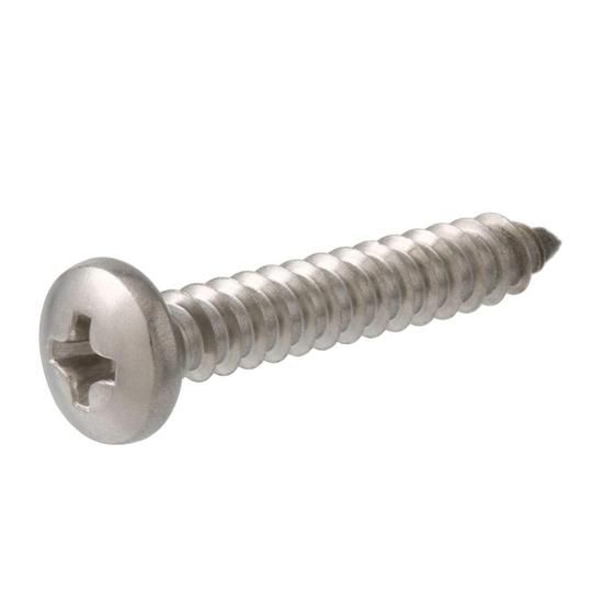 #8 x 1/2" Self Tap Stainless Steel Screws - Bag of 25