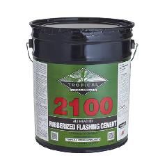 2100 All Weather Rubberized Flashing Cement - Trowel Grade - 5 Gallon Pail