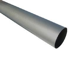 26 Gauge 4" x 10' Plain Round Paint Grip Steel Downspout