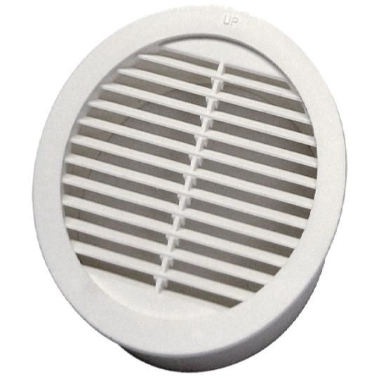 MasterFlow&reg; Plastic Mini Circular Louver Vent