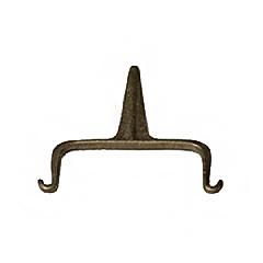 2" x 3" Square Coppered Wired Hook for Wood/Brick