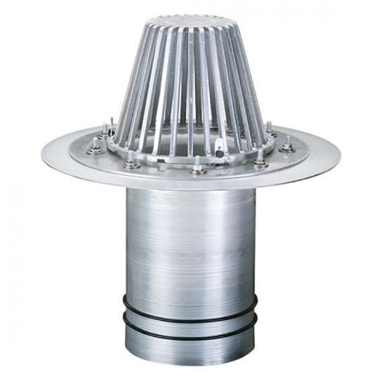 8" U-Flow O-Ring Aluminum RetroDrain