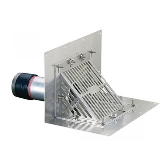 4" U-Flow Scupper RetroDrain