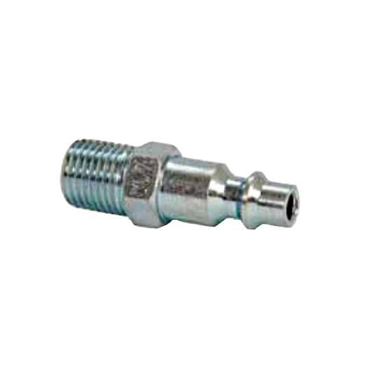 1/4" Industrial Plug (2-Piece) with 1/4" Male NPT Thread