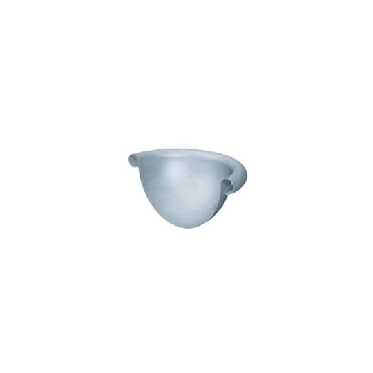 6" Half Round Spherical End Cap