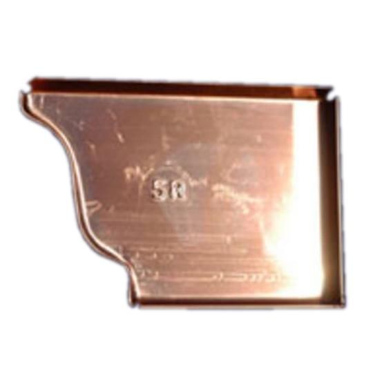 16 Oz. 7" K-Style Right Copper End Cap