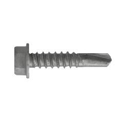 #12/14 x 2" Hex Washer Head Self-Drill #3 Screw - Bag of 250