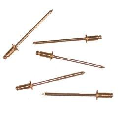 3/8" Copper Rivets - Bag of 100