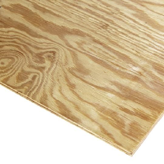 1/2" x 4' x 8' Fire Retardant Plywood