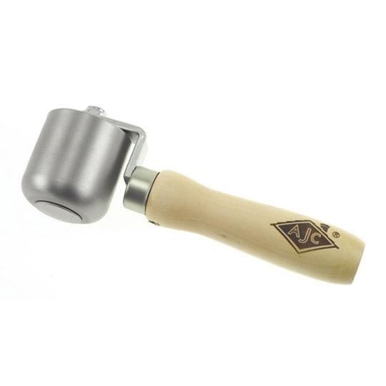 2" Steel Radiused Seam Roller with Wood Handle