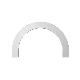 24" 4F Half-Round Arch Trim Flat