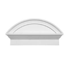 22-1/2" x 48" Combination Segment Arch Pediment