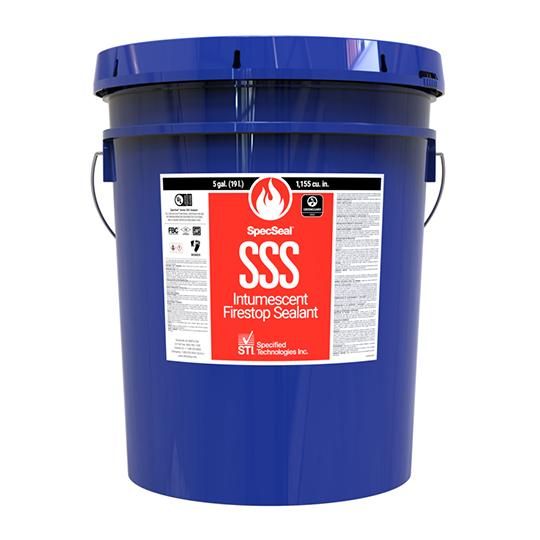 SpecSeal&reg; SSS Intumescent Firestop Sealant - 5 Gallon Pail