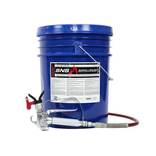 SpecSeal&reg; Smoke 'N' Sound Acoustical Spray - 5 Gallon Pail