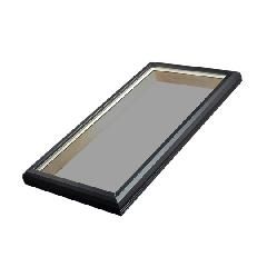 2' x 2' Curb Mount II Skylight with Bronze Frame, Low-E 340, & Clear Glass