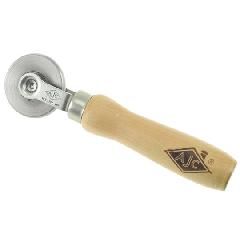 1/4" Steel Roller with Wood Handle