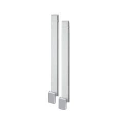 8" x 108" Plain Pilaster with Two-Piece Adjustable Plinth