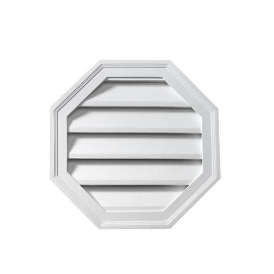 30" Decorative Octagon Louver