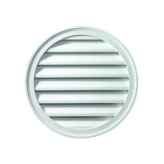 30" Decorative Round Louver