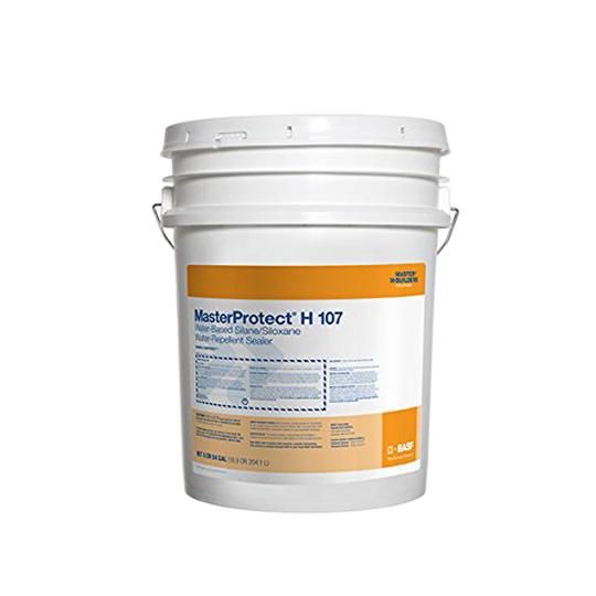 MasterProtect H 107 Water-Based Silane/Siloxane Water Repellent Sealer - 5 Gallon Pail