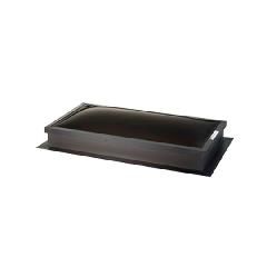 22-1/4" x 46-1/4" Bronze Finish Self-Flashing Skylight