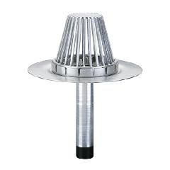 5" U-Flow Cast Aluminum Drain