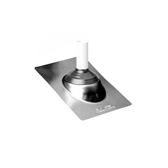 Multi-Size 3 in 1 (3 N 1) Aluminum Base Roof Flashing for 1-1/4", 1-1/2", 2", or 3" Vent Pipe