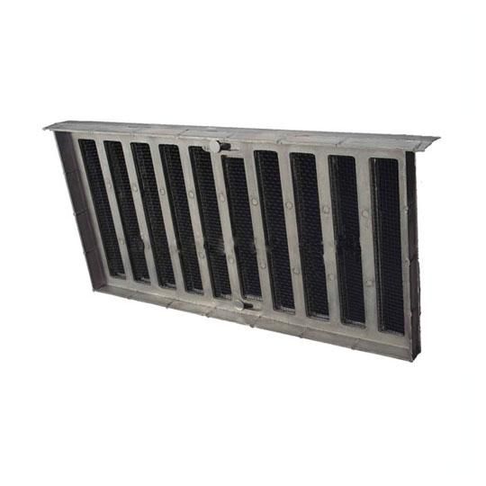 16" x 8" Heavy Die-Cast Aluminum 3-Slide Shutter Foundation Vent