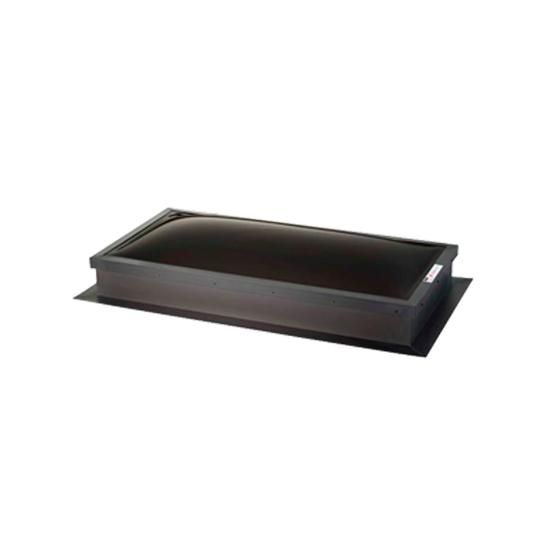 46-1/4" x 46-1/4" Bronze Finish Self-Flashing Skylight