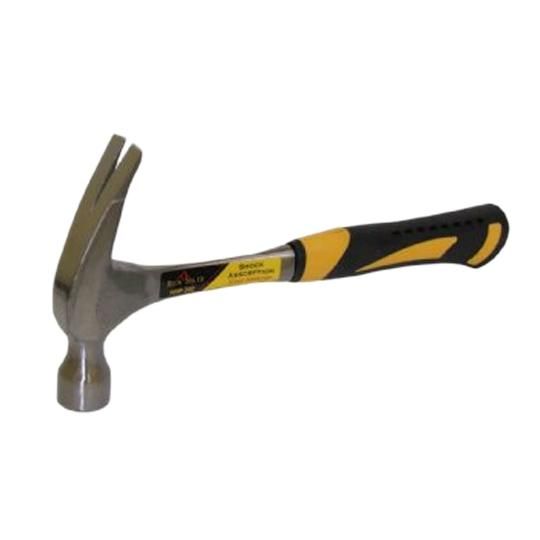 Smooth-Faced Shock Absorbing Steel Hammer