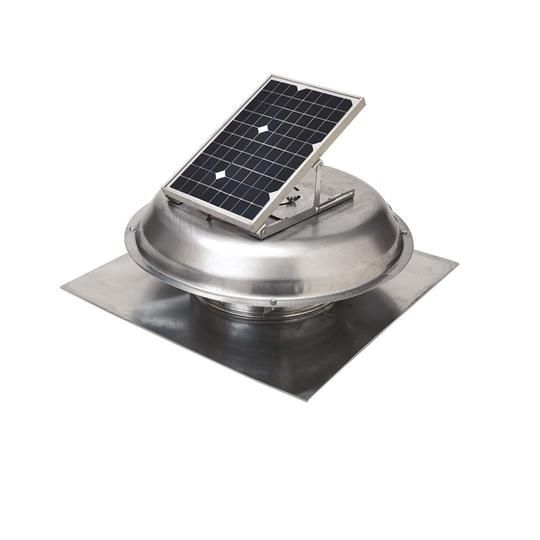 MasterFlow&reg; Green Machine&trade; Dual-Powered EcoSmart Roof Vent