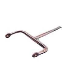 3" x 4" Coppered Square Side Fasten Hook