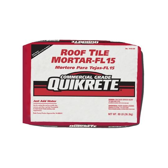 Roof Tile Mortar - 80 Lb. Bag