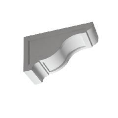 18" x 10" Recessed Bracket