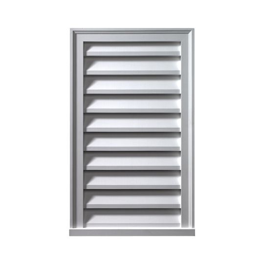 12" x 30" Decorative Vertical Louver