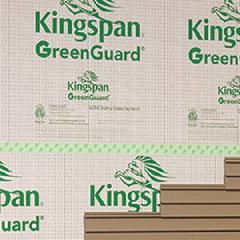 1/4" x 4' x 50' GreenGuard&reg; Q250 Fanfold Siding Underlayment