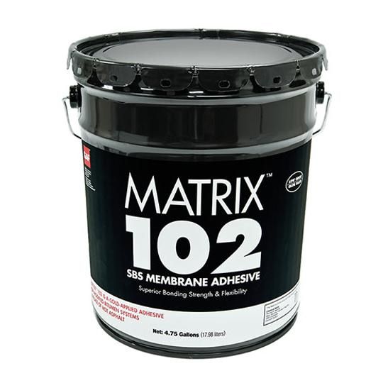 Matrix&trade; 102 SBS Membrane Adhesive